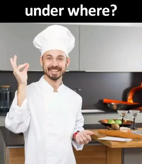 Under Where Chef