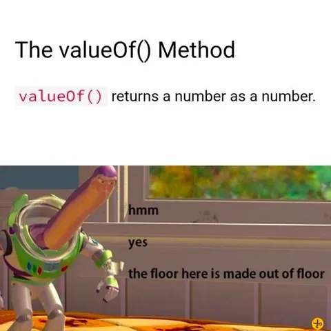 Buzz Lightyear Understands valueOf