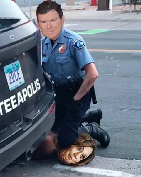 Police Officer Kneeling Meme