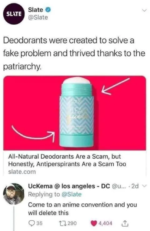 Anime Convention Deodorant Test