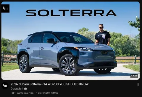 Subaru Solterra Reaction Screenshot