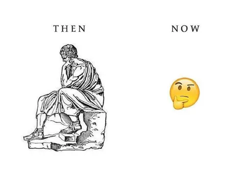 Then Now Thinking Meme