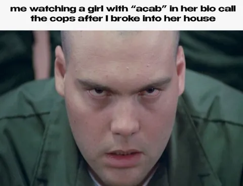 ACAB Girl Calls the Cops