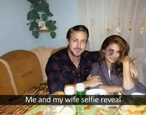 Me and My Wife Selfie Reveal