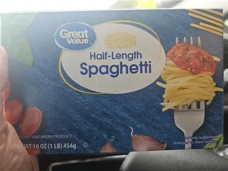 Half-Length Spaghetti Surprise
