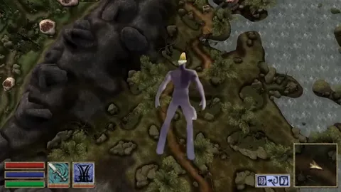 Morrowind Character Flies to Death