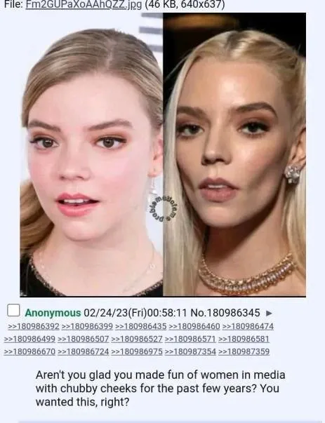Chubby Cheeks Media Beauty Joke