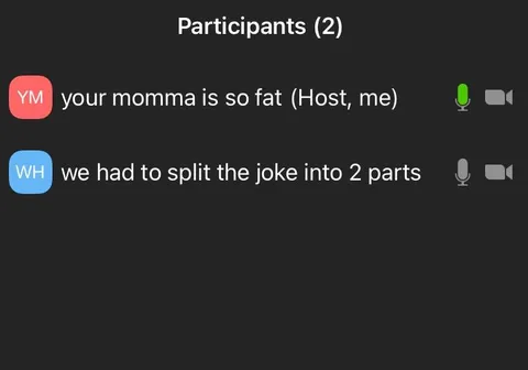 Split Your Momma Joke