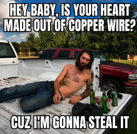 Copper Wire Heart Thief