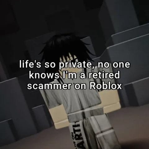 Retired Roblox Scammer