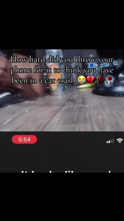 Phone thinks it was a car crash