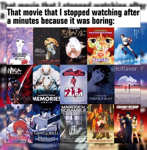 That Movie I Stopped Watching