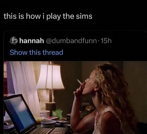 How I Play The Sims