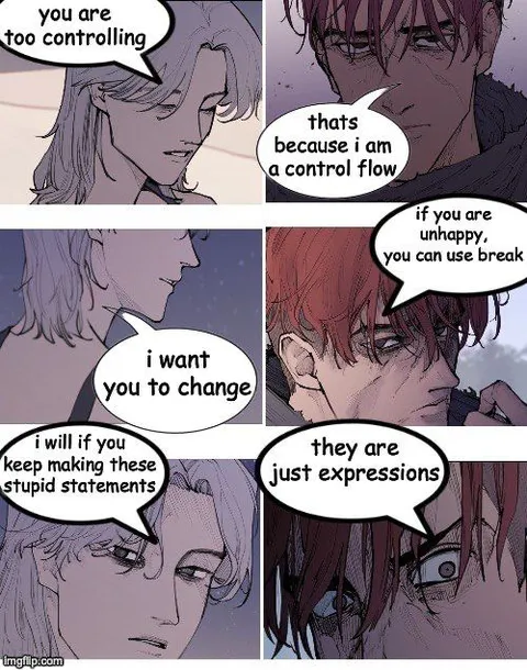 Control Freak Relationship Argument