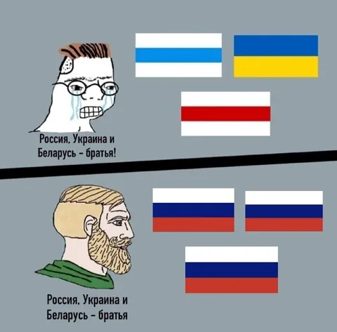 Россия, Украина и Беларусь — братья