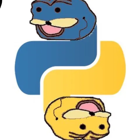 Смешной логотип Python