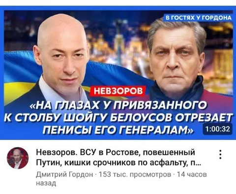 Невзоров о генералах Шойгу