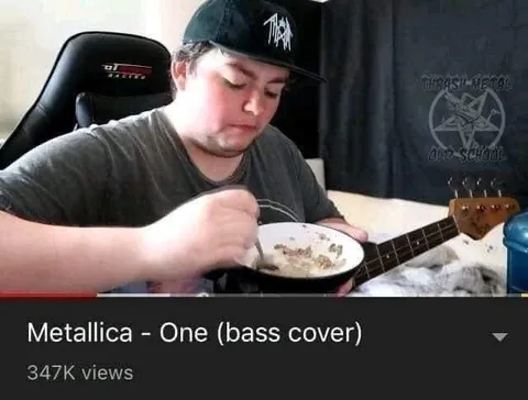 Metallica One Bass Cover