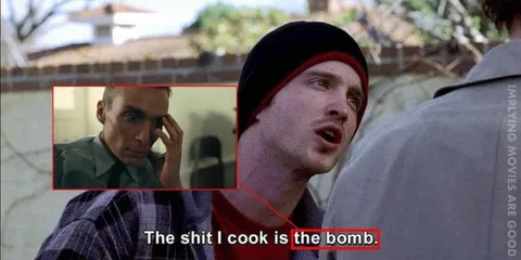 The Shit I Cook Is the Bomb