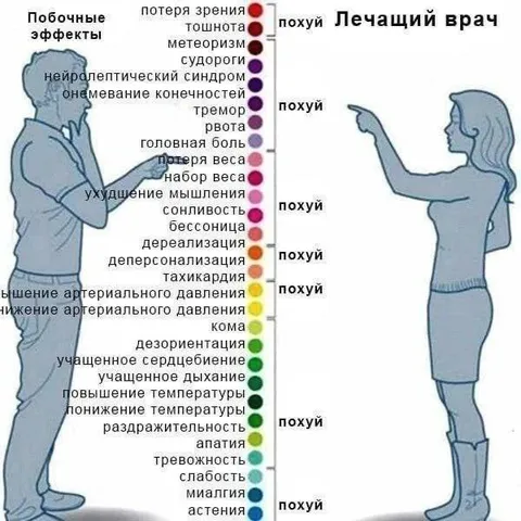 Побочные эффекты? Похуй