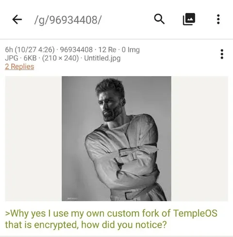 Encrypted Custom TempleOS Fork