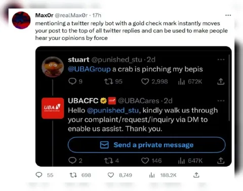 Twitter reply bot takes over
