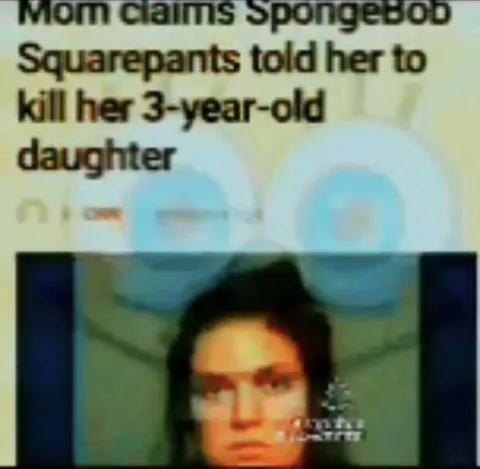 Mom Blames SpongeBob