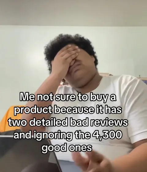 Ignoring 4300 Good Reviews