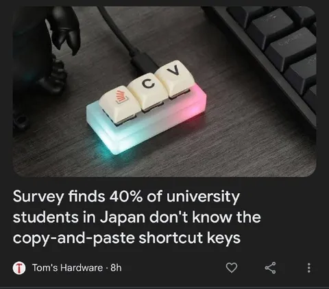 Japanese Students Don't Know Copy Paste
