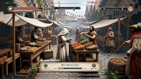 Medieval Market Munchies Quest
