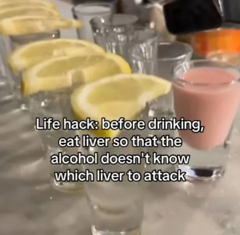 Eat Liver Before Drinking