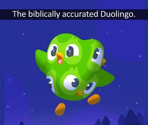 Biblically Accurate Duolingo