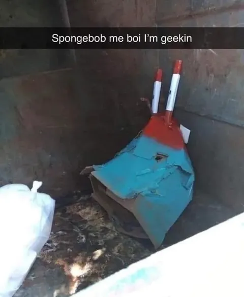 SpongeBob Me Boi I’m Geekin