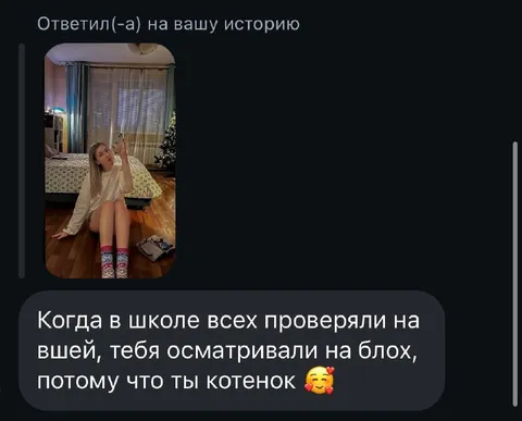 Осмотрели на вшей, потому что котенок
