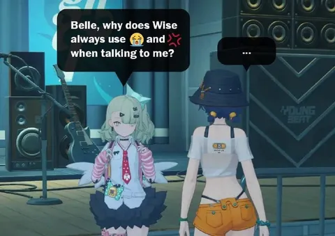 Belle Asks Wise About Emojis