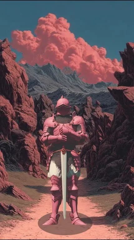 Pink Knight You're a Bitch