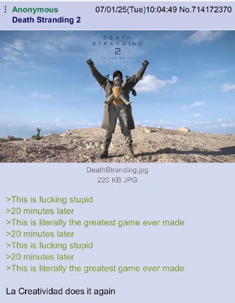 Death Stranding Greatest Game Cycle