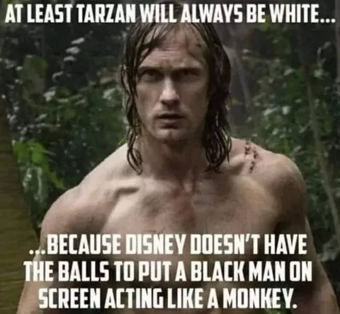 Tarzan Will Always Be White