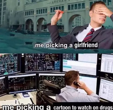 Picking a Cartoon on Drugs