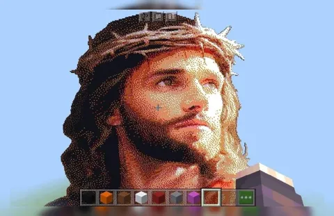 Иисус в Minecraft