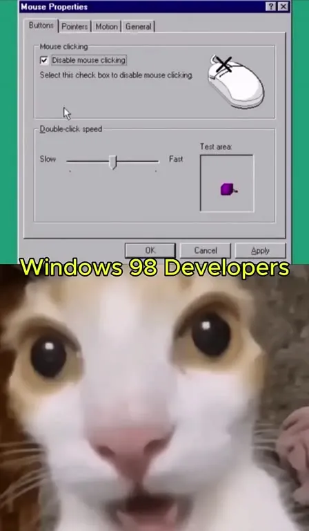 Windows 98 Developers Panic