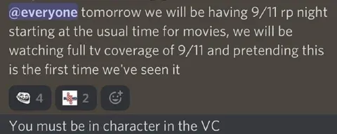 9/11 RP Night Announcement
