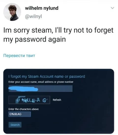Forgot My Steam Password Again