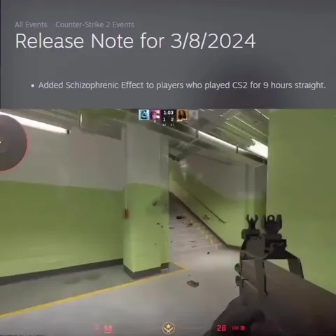 CS2 Schizophrenic Effect Update