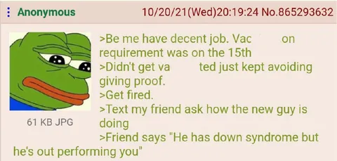 Pepe Gets Fired for Avoiding Vaccination