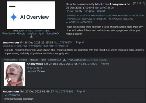 Blocking Google AI Overview