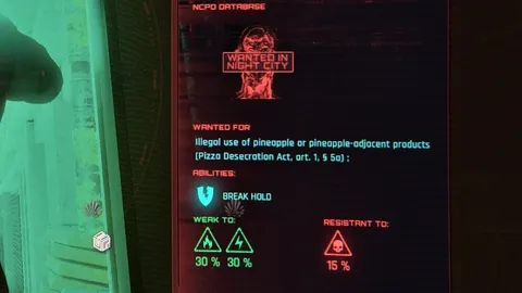 Pineapple Criminal Wanted Poster