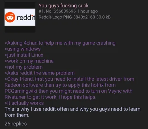 Asking 4chan Versus Reddit for Help