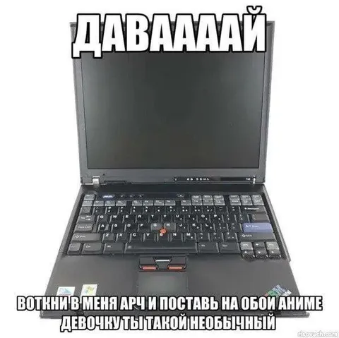 Необычный ноутбук с аниме