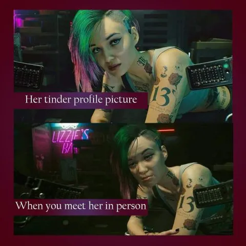 Her Tinder Profile vs Reality